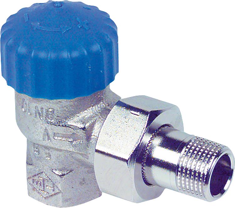 Heimeier Thermostatventil Rotguß vernickelt R 1/2"Durchg.Schwerkraftausf. Heimeier Thermostatventil Rotguß vernickelt R 1/2"Durchg.Schwerkraftausf.