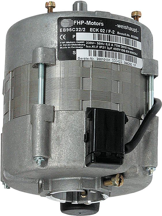 Motor m. Kondensator 230V,50Hz,75W, 24005008012 ersetzt 652060