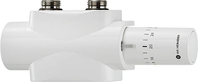 Heimeier Multilux 4-Eclipse-Set mit Halo, Zweirohrbetrieb 3/4", weiß RAL 9016 Heimeier Multilux 4-Eclipse-Set mit Halo, Zweirohrbetrieb 3/4", weiß RAL 9016