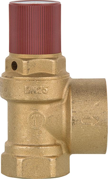 Membran-Sicherheitsventil Heizung DN25(1"), Austritt DN32(11/4") 2,5 bar Membran-Sicherheitsventil Heizung DN25(1"), Austritt DN32(11/4") 2,5 bar