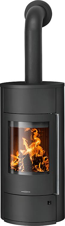 Kaminofen Neo Vantage W+ Stahl schwarz, Korpus Stahl schwarz