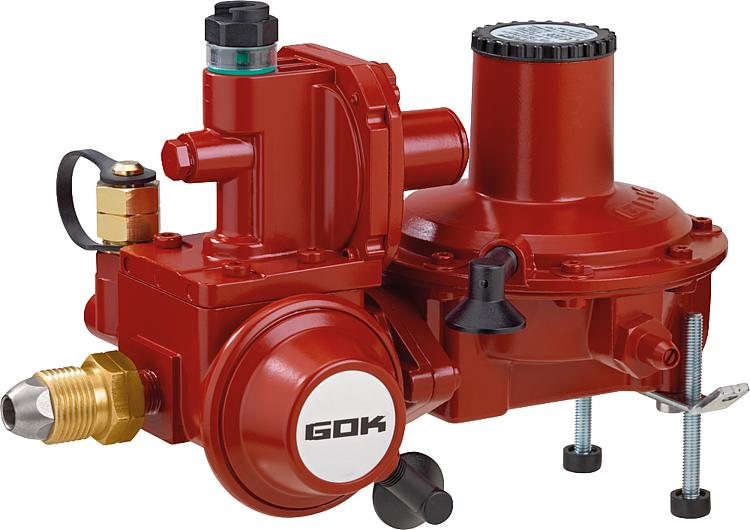 Vorstufenregler PS 25 bar 24 kg/h 0,7 bar, POL x RVS 15, Abschaltdruck SAV: 1,0 bar Vorstufenregler PS 25 bar 24 kg/h 0,7 bar, POL x RVS 15, Abschaltdruck SAV: 1,0 bar