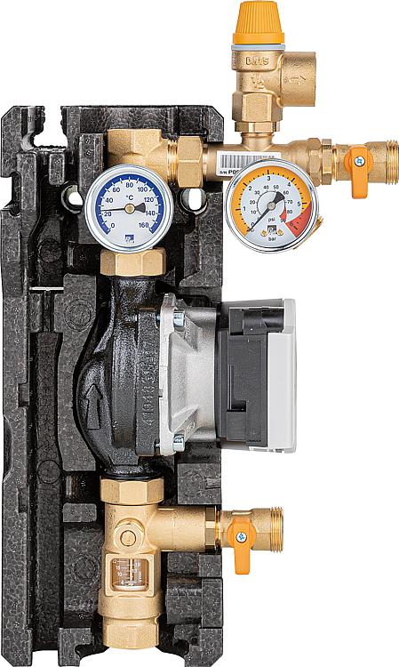 Solarstation Midi Basic RI DN20(3/4"), 1-Strang, Flowmeter Wilo Para ST 15-130/7 Solarstation Midi Basic RI DN20(3/4"), 1-Strang, Flowmeter Wilo Para ST 15-130/7