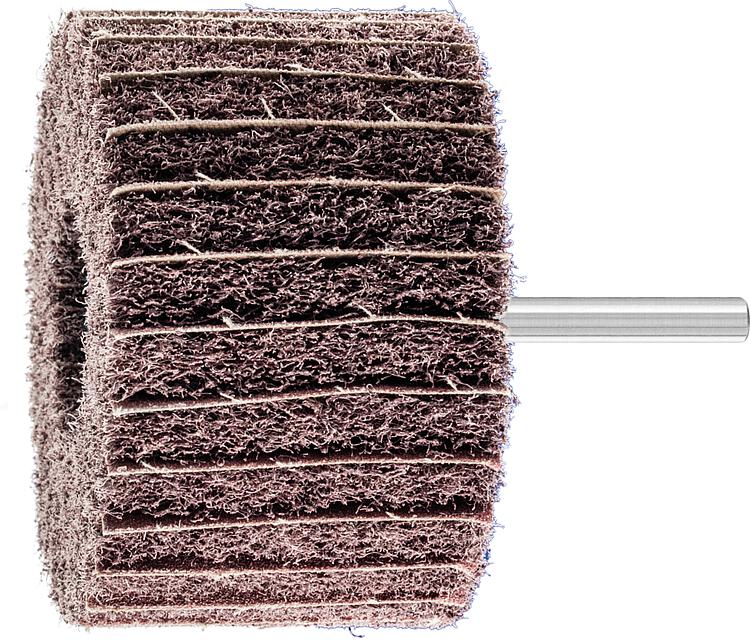 Vliesschleifstift Pferd PNZ, Ø 80x50 mm, Schaft-Ø 6 mm, Körnung A 100 Vliesschleifstift Pferd PNZ, Ø 80x50 mm, Schaft-Ø 6 mm, Körnung A 100