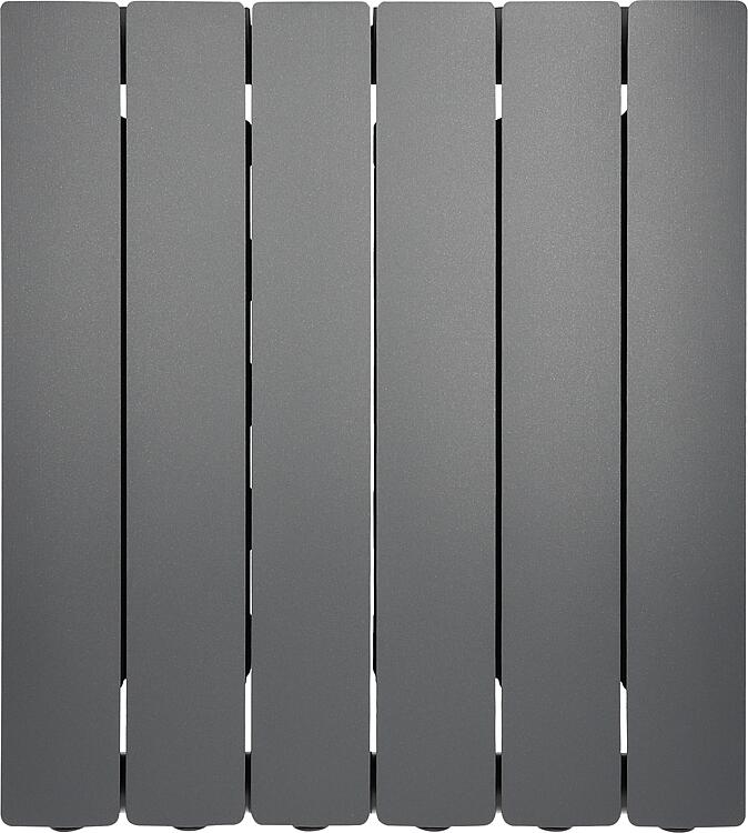 Aluminium-Heizkörper Blitz Super B4, 500/100-10 Glieder, Farbe Slate Grey (Schiefergrau) RAL 7015 Matt Aluminium-Heizkörper Blitz Super B4, 500/100-10 Glieder, Farbe Slate Grey (Schiefergrau) RAL 7015 Matt