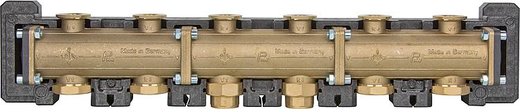 Modulverteiler 3-fach DN32 für 2-3 Heizgruppen DN32 (1 1/4")