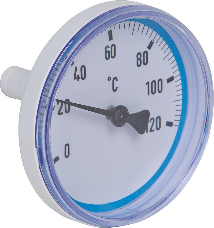 Rücklaufthermometer blau für Kugelhähne Easyflow Rücklaufthermometer blau für Kugelhähne Easyflow