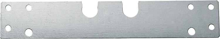 Wandschiene Metall Für Rohtabstand 50 mm Wandschiene Metall Für Rohtabstand 50 mm