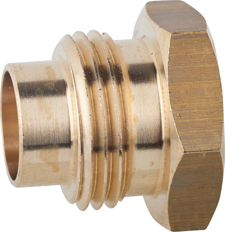Einschraubnippel für Glühzünder, D 10mm, G 3/8" Schlüsselweite 19mm Einschraubnippel für Glühzünder, D 10mm, G 3/8" Schlüsselweite 19mm