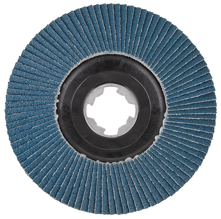 Lamellenschleifteller BOSCH gekröpft mit X-Lock Aufnahme Ø 125mm K80