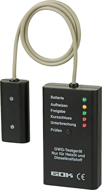 Grenzwertgebertestgerät TG 1 mit Leuchtdioden zur Funktionskontrolle inkl.2 9V-B