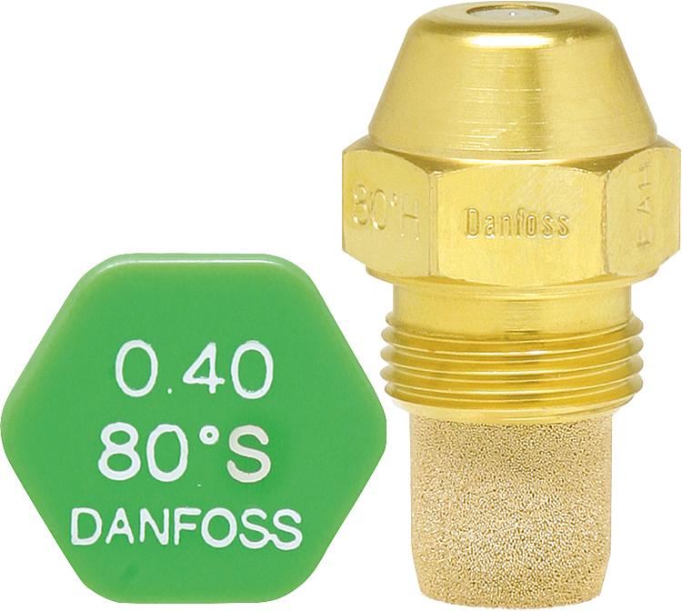 Ölbrennerdüse Danfoss 0,40 80 S LE Typ V