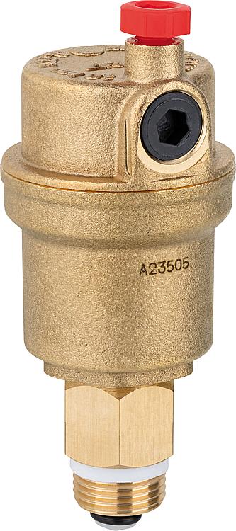 Schnellentlüfter Evenes Mini S mit Absperrung, DN10(3/8") Schnellentlüfter Evenes Mini S mit Absperrung, DN10(3/8")