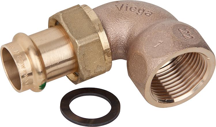 Sanpress Übergangsverschraubungs- winkel Modell 2255 mit V-Contur d-12x Rp-1/2 I
