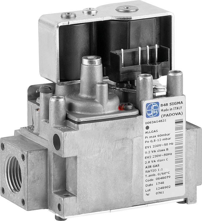 Gaskombiblock Sigma 848 elco Smartron Gaskombiblock Sigma 848 elco Smartron