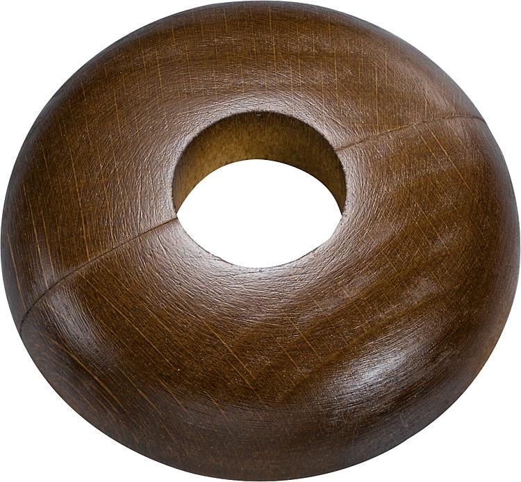 Holz-Einzelrosette Typ Schwarzwald Buche dunkel - 15 mm Holz-Einzelrosette Typ Schwarzwald Buche dunkel - 15 mm