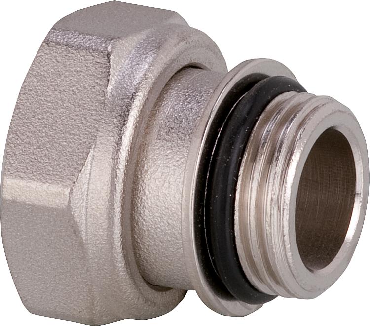 Anschlussverschraubung 1 1/4" selbstdichtend mit Überwurfmutter Anschlussverschraubung 1 1/4" selbstdichtend mit Überwurfmutter