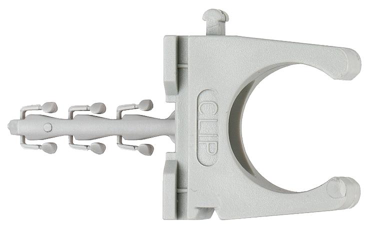 Rohrclip Steckfix plus Spannweite 12-13mm VPE: 100 Stück