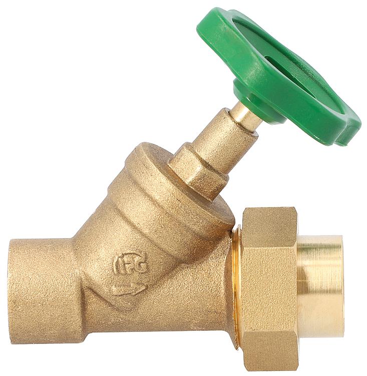 Schrägsitzventil mit Lötanschluß 22mm Schrägsitzventil mit Lötanschluß 22mm