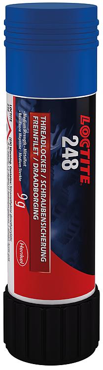 Schraubensicherung mittelfest LOCTITE 248, 9g Stift Schraubensicherung mittelfest LOCTITE 248, 9g Stift