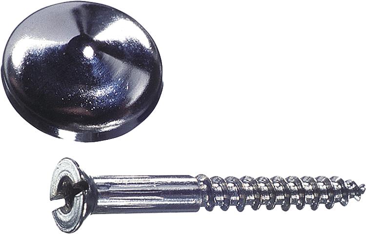 Spiegelschrauben MS-Kopf L= 20 mm VPE 4 Stück Spiegelschrauben MS-Kopf L= 20 mm VPE 4 Stück