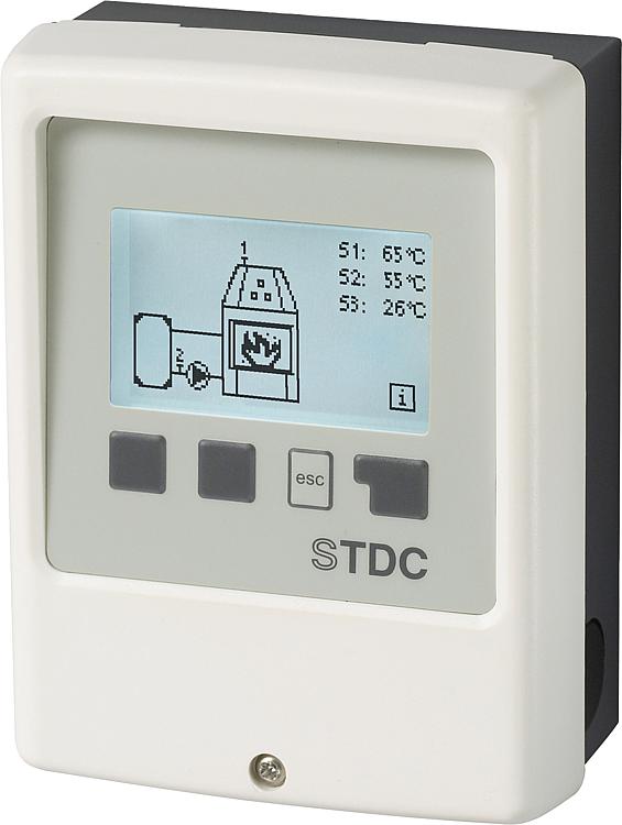 Differenztemperaturregelung Sorel STDC V3 mit 2 Fühler, PWM-Ansteuerung Differenztemperaturregelung Sorel STDC V3 mit 2 Fühler, PWM-Ansteuerung