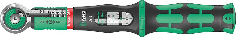 Drehmomentschlüssel WERA Safe-Torque A1 Antrieb 1/4", 2-12 Nm