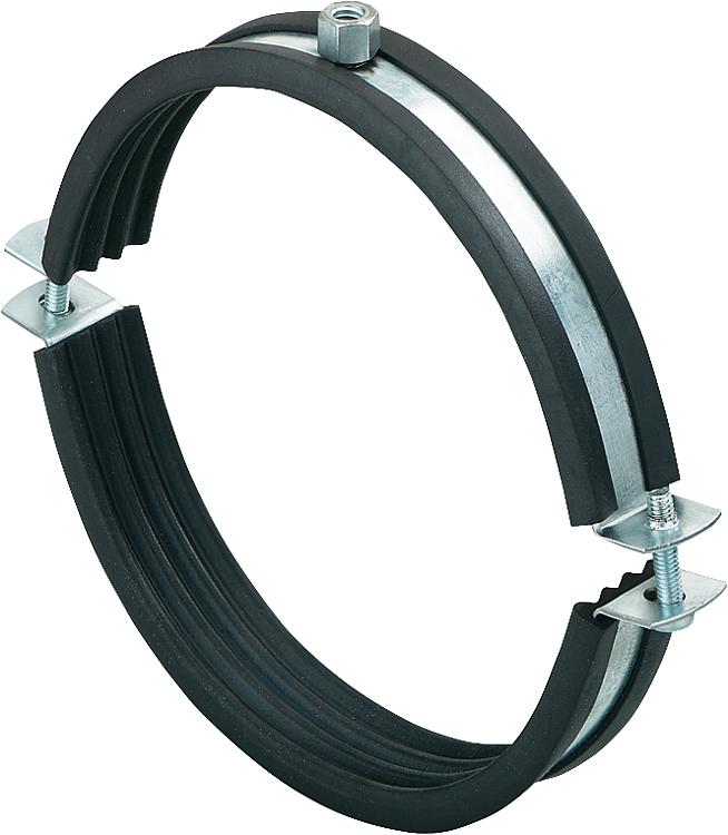 Lüftungsschelle LGS 100, M8/M10, verz. Rohr-  NW 100