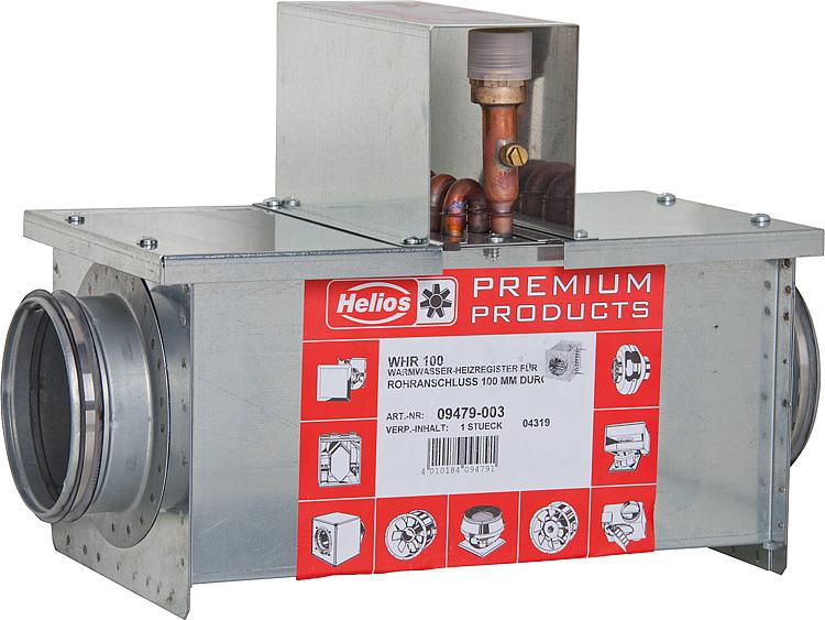 Warmwasser-Heizregister WHR 100 Warmwasser-Heizregister WHR 100