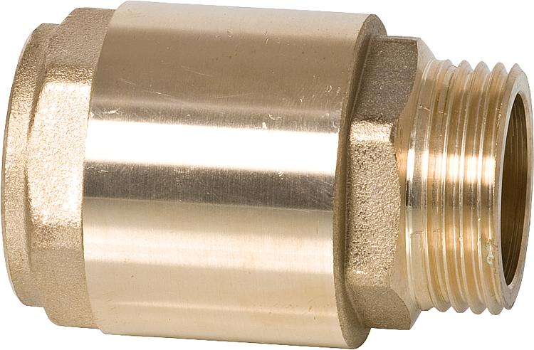 Rückschlagventil IG zu AG 1 1/4" mit Metalleinsatz und Viton Dichtung Rückschlagventil IG zu AG 1 1/4" mit Metalleinsatz und Viton Dichtung