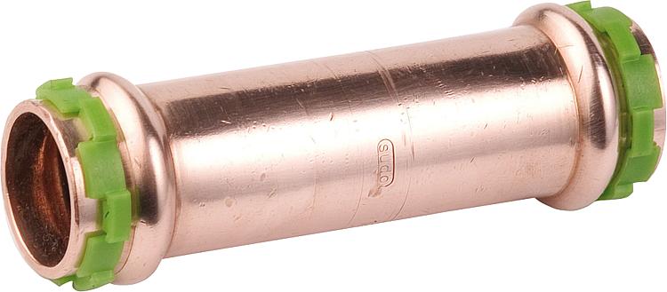 Kupfer Pressfitting V-Kontur Schiebemuffe   22 mm P 5275 G, i/i