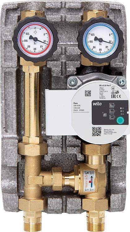 Heizkreisset Easyflow DN20(3/4") Festbrennstoff-Ladeset 60 C, Wilo Para 15/6SC Heizkreisset Easyflow DN20(3/4") Festbrennstoff-Ladeset 60 C, Wilo Para 15/6SC
