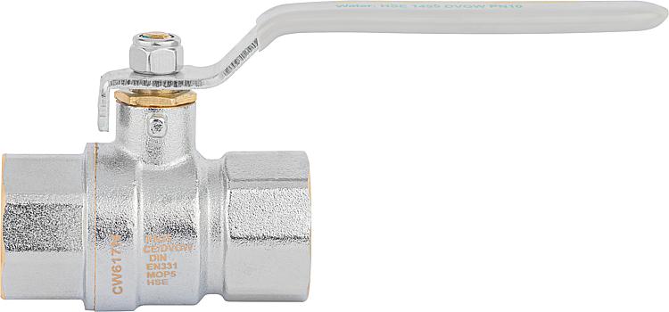 Kugelhahn Gas und Wasser DN15 (1/2") IGxIG mit Stahlhebel Kugelhahn Gas und Wasser DN15 (1/2") IGxIG mit Stahlhebel