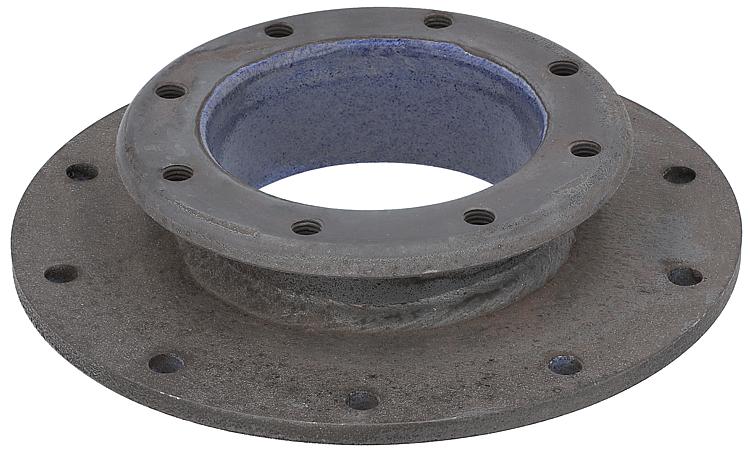 Übergangsflansch 260x180mm emailliert