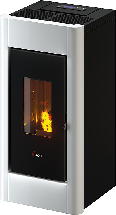 Pelletofen Sweet 3 Air 7.0 Grundgerät mit Verkleidung Metall Weiß, 7 KW Pelletofen Sweet 3 Air 7.0 Grundgerät mit Verkleidung Metall Weiß, 7 KW