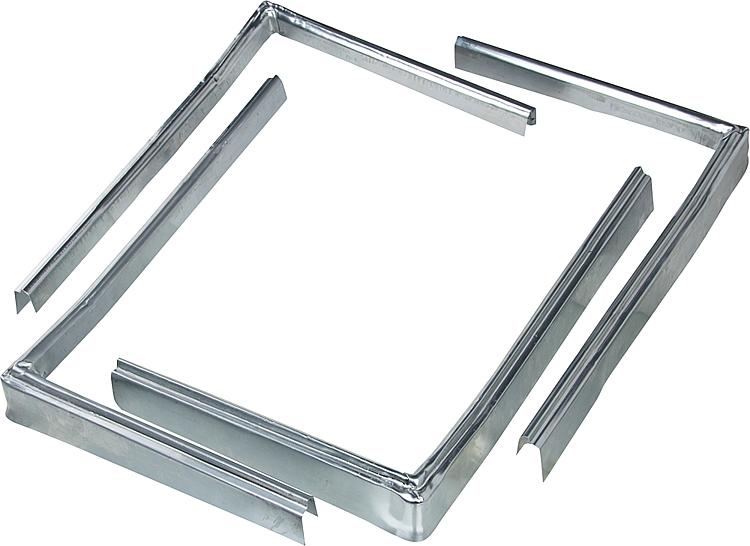 Überhangsteckrahmen Verzinkt für Kamineinfassung,Schenkel- länge 310x440mm Überhangsteckrahmen Verzinkt für Kamineinfassung,Schenkel- länge 310x440mm