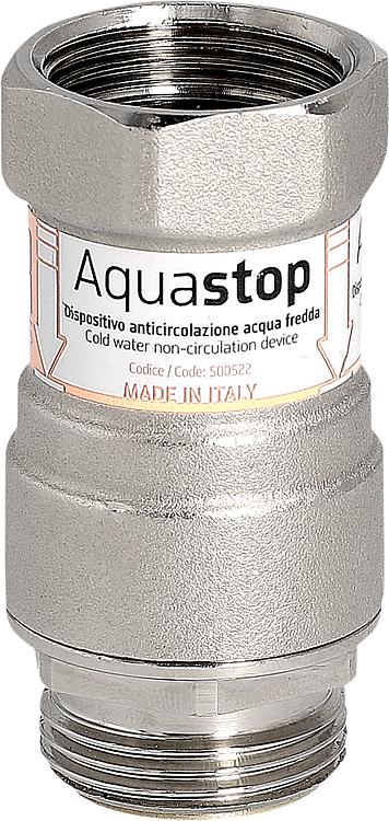 Kühlwasser-Sperrventil Aquastop DN20(3/4") IG x DN20 Eurokonus Kühlwasser-Sperrventil Aquastop DN20(3/4") IG x DN20 Eurokonus