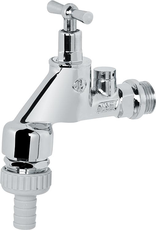 Auslaufhahn Airtec DN 15(1/2") mit 2 Rohrbelüfter + RV Auslaufhahn Airtec DN 15(1/2") mit 2 Rohrbelüfter + RV