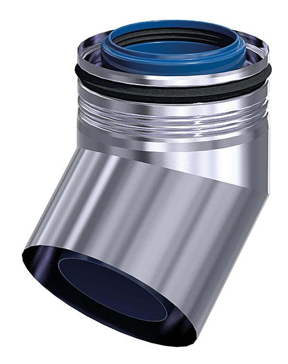 CondensBlue VA Aussenwand Bogen 45 DN 110/160 CondensBlue VA Aussenwand Bogen 45 DN 110/160