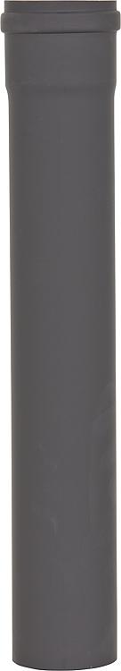 Pellet-Abgasrohr 500mm Drm. 80mm, lackiert mit Silikondichtung Pellet-Abgasrohr 500mm Drm. 80mm, lackiert mit Silikondichtung