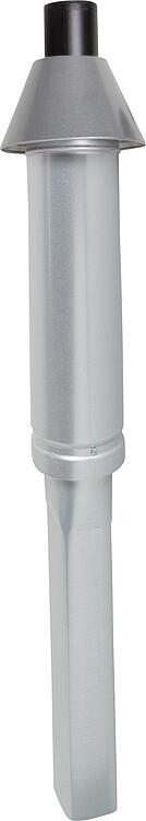 Dachdurchführung Skobifix XXs, DN 80/125, silber, 0,4m Dachdurchführung Skobifix XXs, DN 80/125, silber, 0,4m