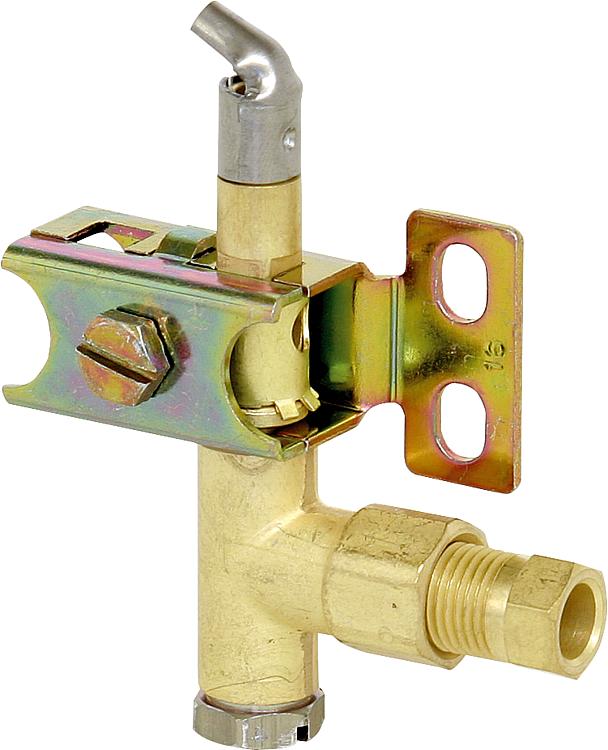 Zündbrenner Serie 100, 1-flammig Düsen-Ø 0,2 mm, Anschluss-Ø 6mm Zündbrenner Serie 100, 1-flammig Düsen-Ø 0,2 mm, Anschluss-Ø 6mm