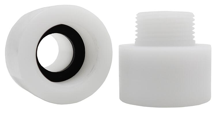 Gewindeadapter-Set DN20(3/4") IGxAG für Einweg-Befüllpatrone Purotap, 2 Stück Gewindeadapter-Set DN20(3/4") IGxAG für Einweg-Befüllpatrone Purotap, 2 Stück