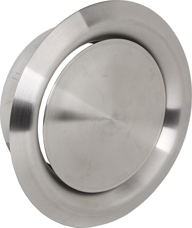 Tellerventil DN125, Edelstahl Typ: TV-ZA-125-E Tellerventil DN125, Edelstahl Typ: TV-ZA-125-E