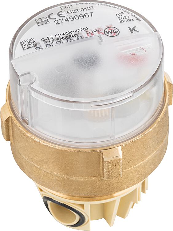 KW-Messkapselzähler M60x2, Qn 1,5, komp. zu Deltamess Inkl.Eich-und Konformitätsentgeld KW-Messkapselzähler M60x2, Qn 1,5, komp. zu Deltamess Inkl.Eich-und Konformitätsentgeld