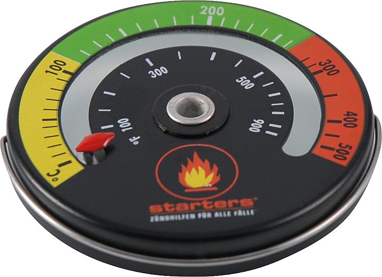 Rauchgasthermometer mit Magnet- befestigung Rauchgasthermometer mit Magnet- befestigung