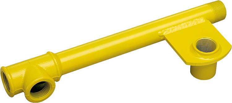 Rohr-Anschluss-Einheit RAE ohne Eckhahn ohne Wandhalterung (Eckhahn extra best.) passend f.G4/NB3-G6/NB6