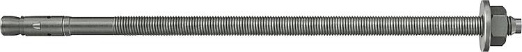 Bolzenanker FAZ II 10/10 GS R EdelstahlA4