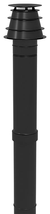 CondensBlue AZ Dachdurchführung schwarz, DN 60/100 CondensBlue AZ Dachdurchführung schwarz, DN 60/100