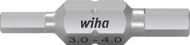 Doppelbit Wiha Innen-Sechskant SW3 / SW4 VPE = 10 Stück